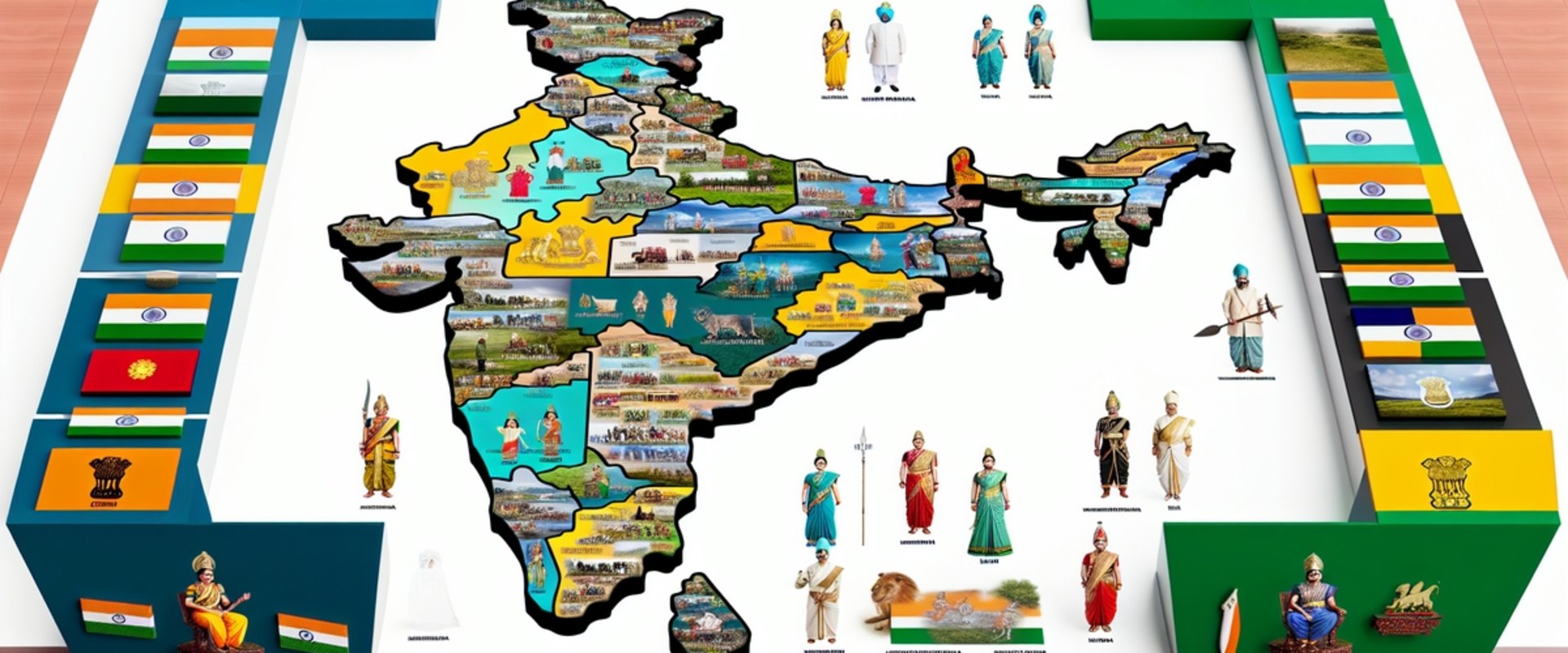India Capital and State: Comprehensive Guide to 28 States & 8 Union Territories